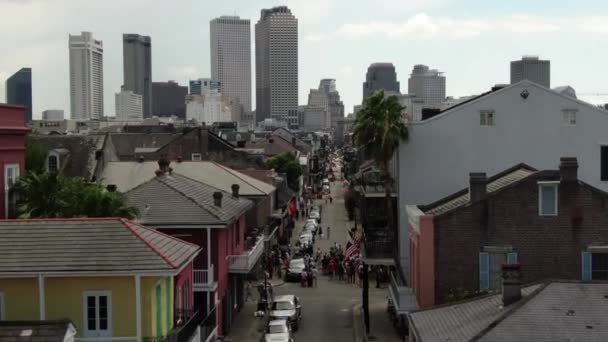 Aerial New Orleans Louisiana — Stock Video