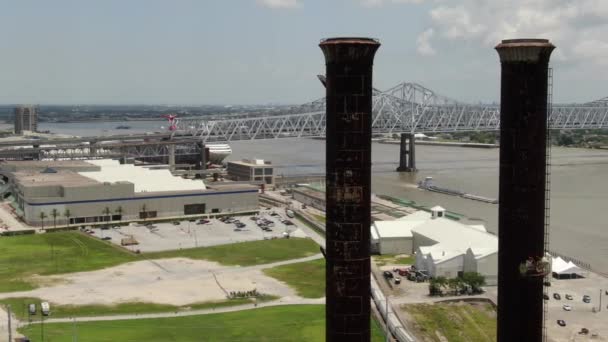Letectvo New Orleans Louisiana — Stock video