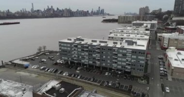 Edgewater Limanı, New Jersey 'deki İstiridye Konutları Havalimanı