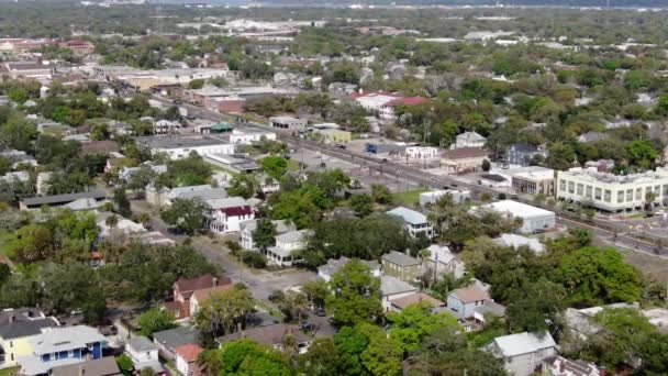Luchtfoto Van Jacksonville Florida — Stockvideo