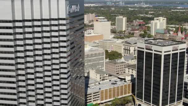 佛罗里达州杰克逊维尔的空中 — 图库视频影像