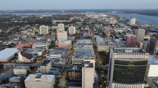 Aerial Jacksonville Florida — Stock Video