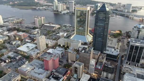 Aerial Jacksonville Florida — Video Stock