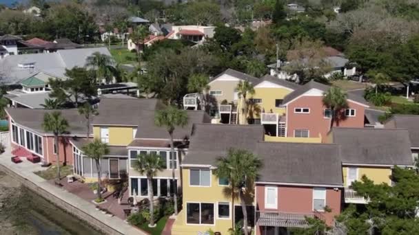 Aerial Augustine Florida — стокове відео
