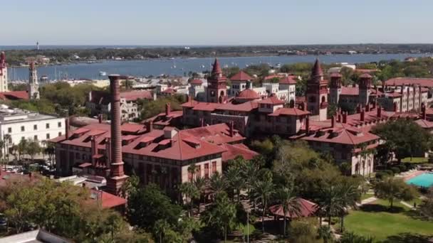 Aérien Flagler College Augustine Floride — Video