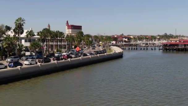 Aérea San Agustín Florida — Vídeo de stock