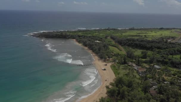 Εναέρια Του Kauai Χαβάη — Αρχείο Βίντεο