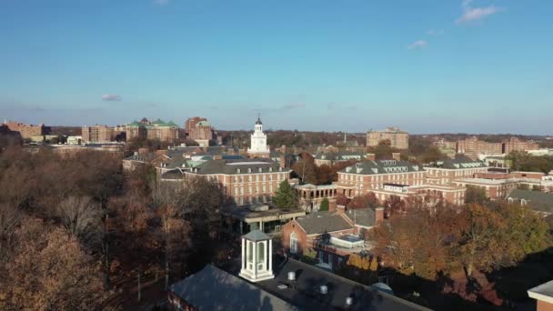 Aerial Downtown Baltimora Maryland — Video Stock