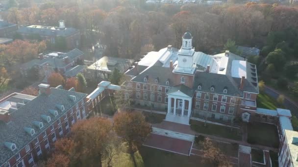 Aerial Downtown Baltimore Maryland — Stock Video