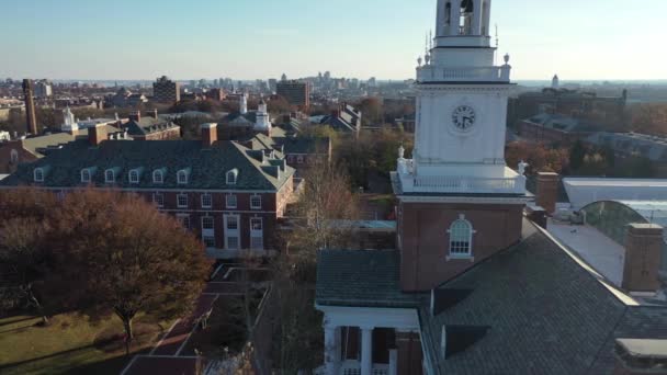 Aerial Downtown Baltimore Maryland — Stock Video