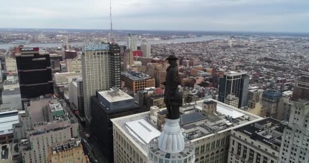 Imágenes Aéreas Filadelfia Pensilvania — Vídeo de stock