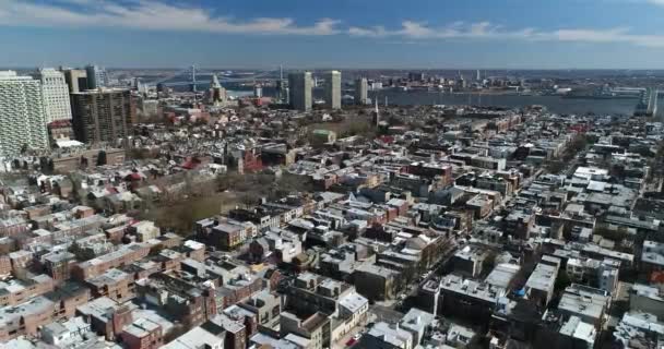 Luftaufnahmen Von Philadelphia Pennsylvania — Stockvideo
