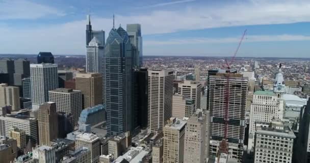 Images Aériennes Philadelphie Pennsylvanie — Video