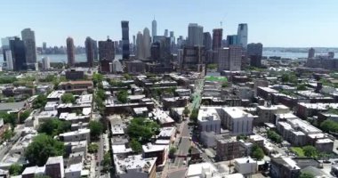 Jersey City, New Jersey 'in Hava Görüntüleri
