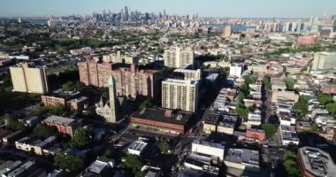 Jersey City, New Jersey 'in Hava Görüntüleri