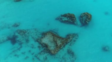 Bermuda 'daki manzara ve plajların havası.