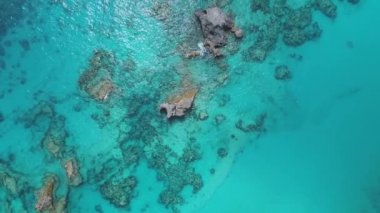 Bermuda 'daki manzara ve plajların havası.