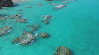 Bermuda 'daki manzara ve plajların havası.