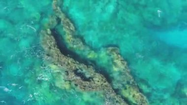 Bermuda 'daki manzara ve plajların havası.