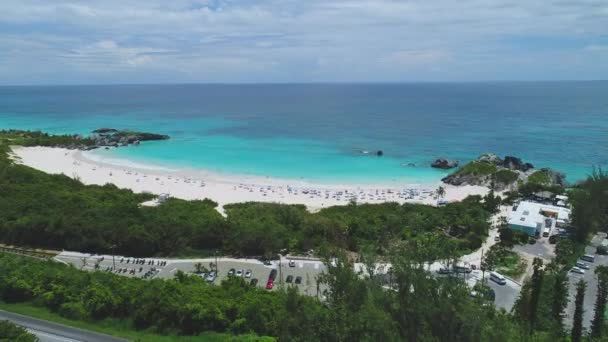 Zdjęcie Krajobrazu Plaż Bermudach — Wideo stockowe
