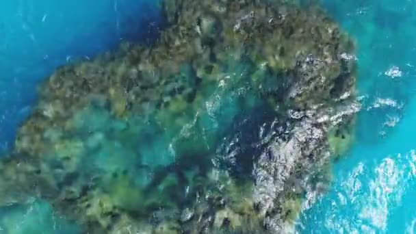 Luchtbeelden Van Het Landschap Stranden Bermuda — Stockvideo