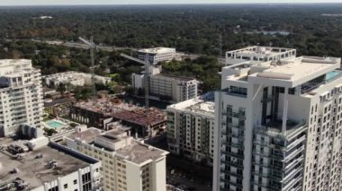 Şehir merkezindeki Orlando, Florida hava