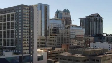 Şehir merkezindeki Orlando, Florida hava