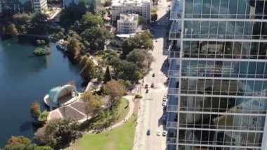 Şehir merkezindeki Orlando, Florida hava