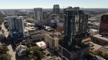 Şehir merkezindeki Orlando, Florida hava