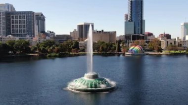 Şehir merkezindeki Orlando, Florida hava