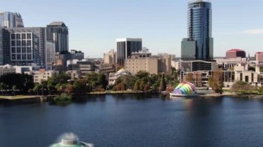 Şehir merkezindeki Orlando, Florida hava