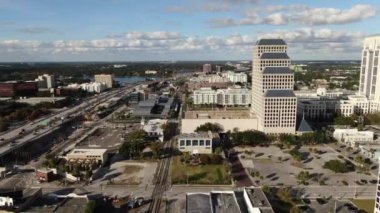 Şehir merkezindeki Orlando, Florida hava