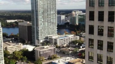 Şehir merkezindeki Orlando, Florida hava