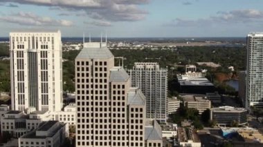 Şehir merkezindeki Orlando, Florida hava