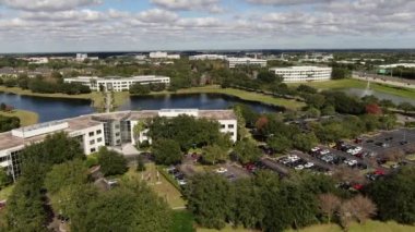 Heathrow Florida 'nın hava aracı görüntüleri.
