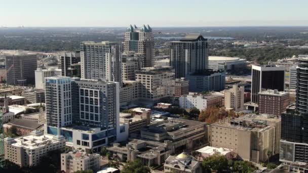 Aérea Del Centro Orlando Florida — Vídeo de stock