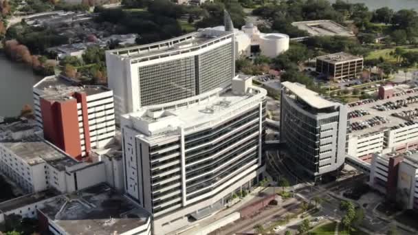 Aérea Adventhealth Orlando Hospital Florida — Vídeos de Stock
