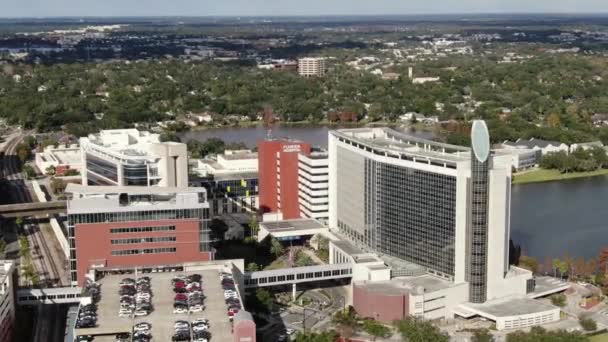 Aérea Adventhealth Orlando Hospital Florida — Vídeos de Stock