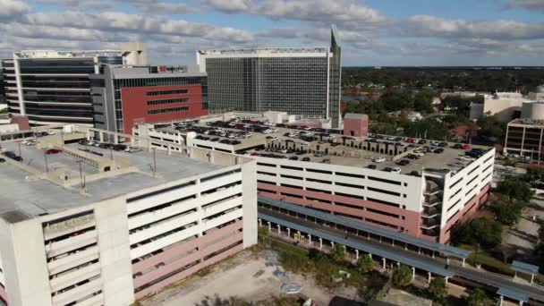 Antenne Des Adventhealth Orlando Hospital Florida — Stockvideo