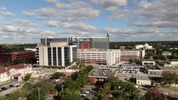 Antenne Des Adventhealth Orlando Hospital Florida — Stockvideo