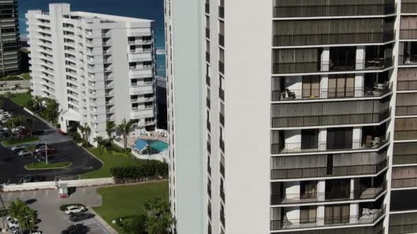 Fort Pierce Florida Rıhtım Apartmanı — Stok video