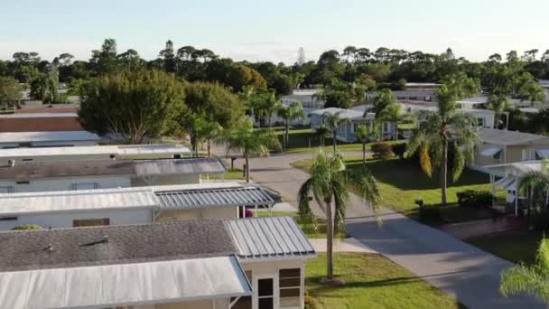 Spanyol Gölü Golf Köyü Havalimanı Port Lucie Florida — Stok video