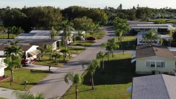Air Spanish Lake Golf Village Port Lucie Florida — Stock video