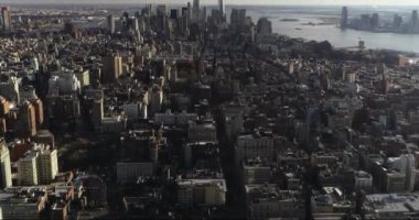 Flatiron Bölgesi, New York 'tan Manhattan Havayolları.