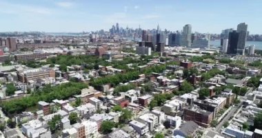 Jersey City, New Jersey 'in Hava Görüntüleri