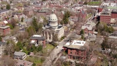 New York 'ta Brooklyn ve Queens' i kapsayan kentsel alanların hava görüntüleri,