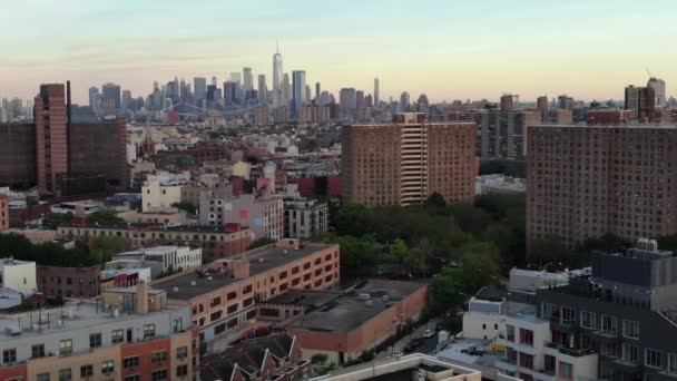 Aerial Bushwick Brooklyn — Stock Video