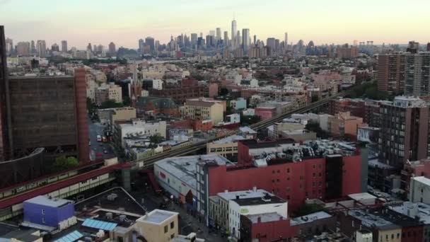 Bushwick Barrio Vibrante Brooklyn Nueva York Caracteriza Por Sus Diversos — Vídeos de Stock
