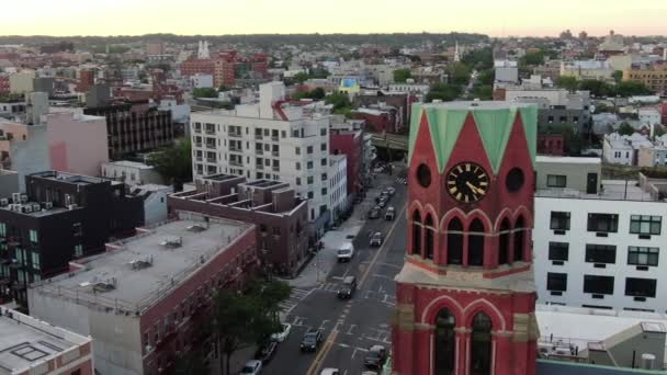 Bushwick Barrio Vibrante Brooklyn Nueva York Caracteriza Por Sus Diversos — Vídeo de stock
