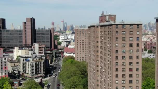 Bushwick Bairro Vibrante Brooklyn Nova York Caracterizado Por Seus Diversos — Vídeo de Stock